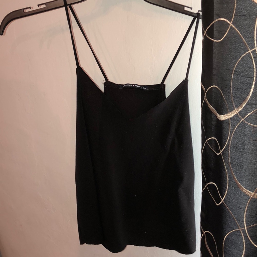 Black tank Brandy Melville